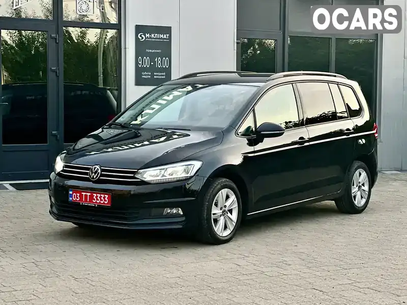 Микровэн Volkswagen Touran 2020 1.97 л. Автомат обл. Закарпатская, Мукачево - Фото 1/21