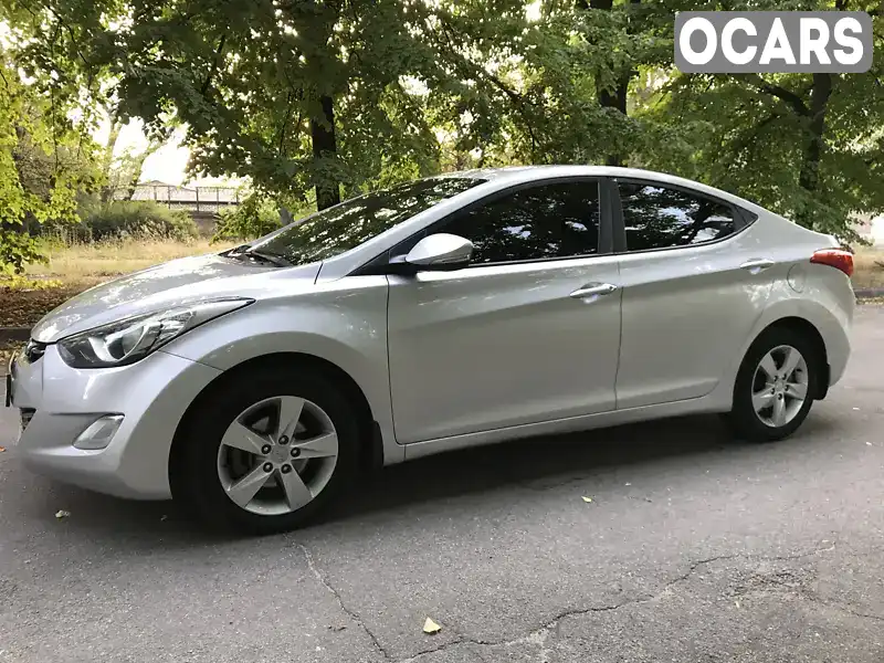 Седан Hyundai Elantra 2013 1.8 л. Автомат обл. Запорожская, Запорожье - Фото 1/14