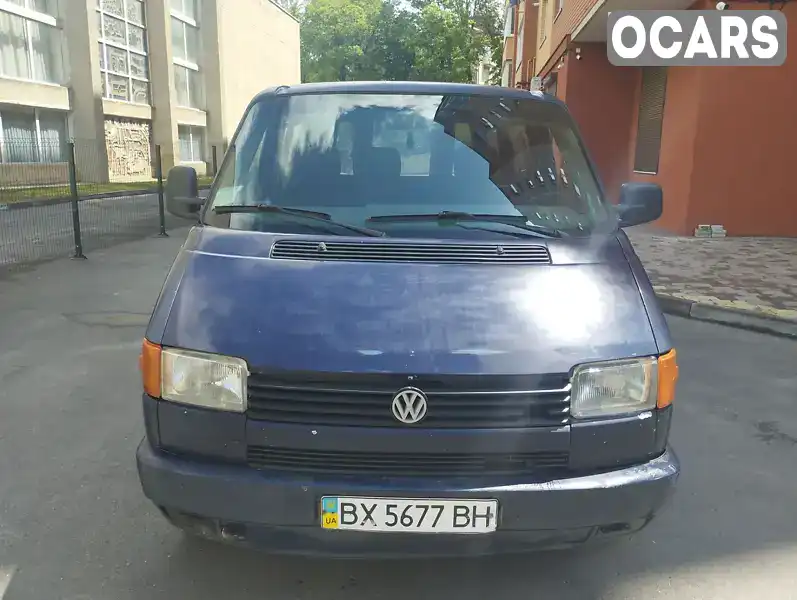 Мінівен Volkswagen Transporter 1994 2.4 л. Ручна / Механіка обл. Тернопільська, Тернопіль - Фото 1/13