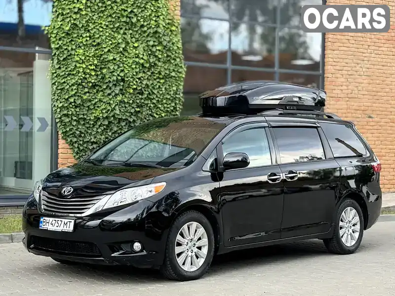 Минивэн Toyota Sienna 2015 3.46 л. Автомат обл. Черновицкая, Черновцы - Фото 1/21