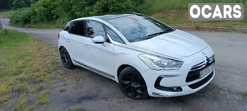 Хетчбек Citroen DS5 2012 2 л. Автомат обл. Закарпатська, Мукачево - Фото 1/21