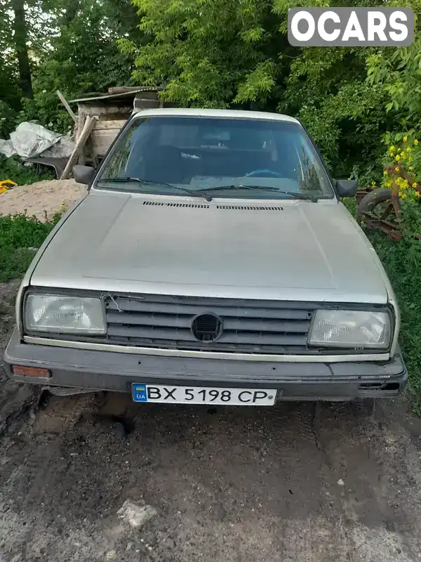 Седан Volkswagen Jetta 1987 1.59 л. Ручна / Механіка обл. Хмельницька, Хмельницький - Фото 1/6