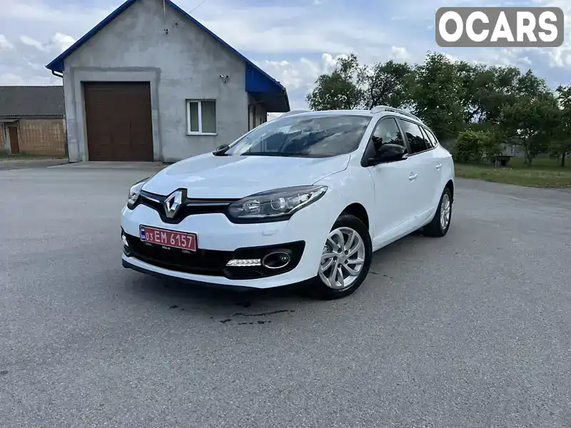 Універсал Renault Megane 2015 1.5 л. Ручна / Механіка обл. Рівненська, Радивилів - Фото 1/21