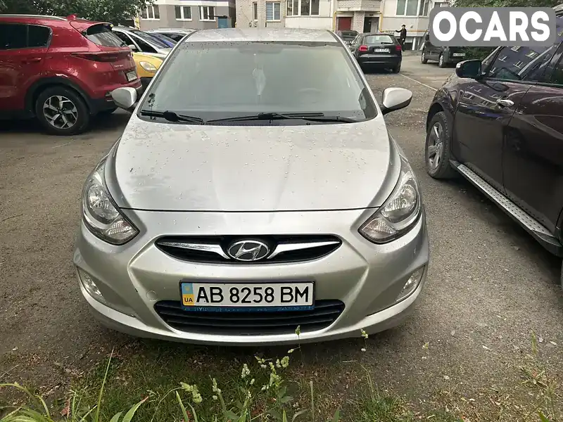 Седан Hyundai Accent 2012 1.4 л. Ручная / Механика обл. Киевская, Киев - Фото 1/3