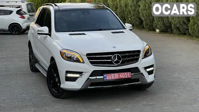 Позашляховик / Кросовер Mercedes-Benz M-Class 2015 3 л. Автомат обл. Львівська, Самбір - Фото 1/21