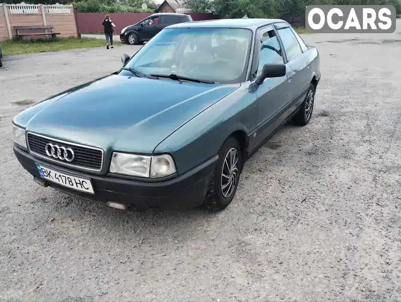 Седан Audi 80 1991 1.78 л. Ручная / Механика обл. Житомирская, Романов - Фото 1/20