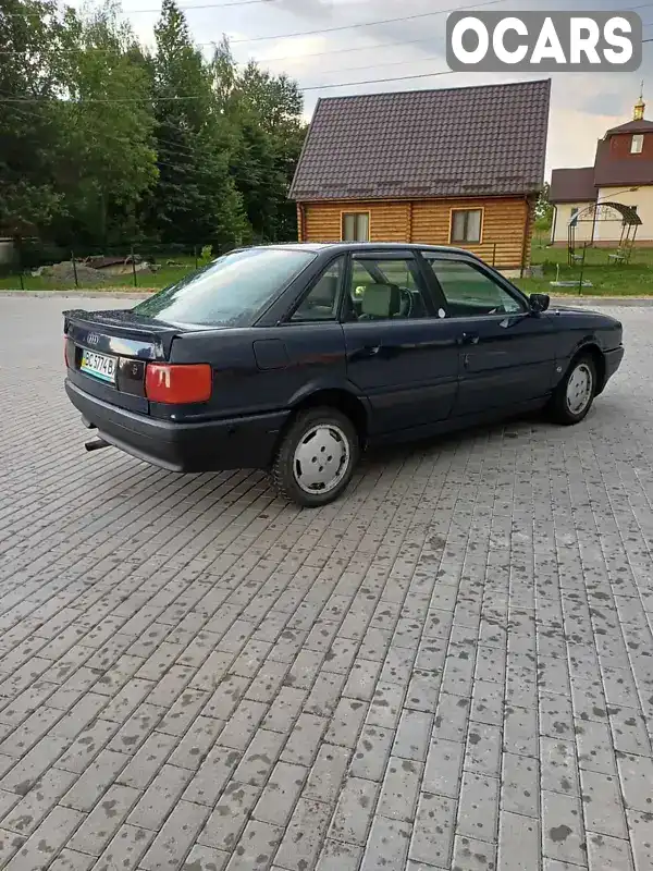 Седан Audi 80 1989 1.8 л. Ручна / Механіка обл. Вінницька, Бершадь - Фото 1/21