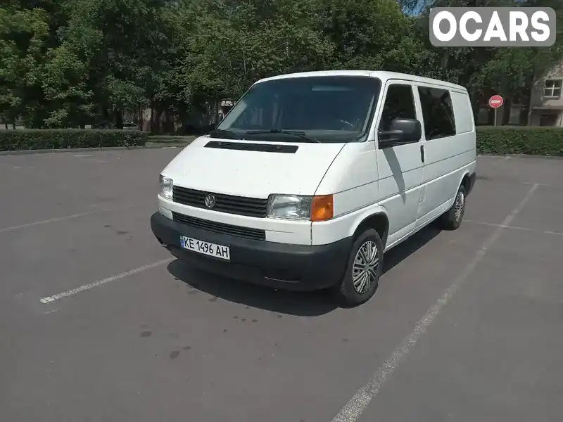 Минивэн Volkswagen Transporter 2000 1.9 л. Ручная / Механика обл. Днепропетровская, Каменское (Днепродзержинск) - Фото 1/16