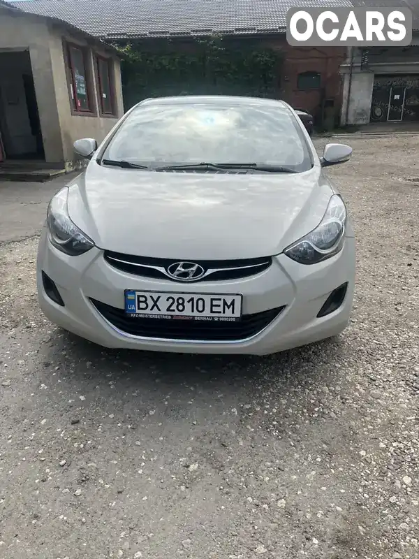 Седан Hyundai Elantra 2012 1.59 л. Автомат обл. Хмельницька, Хмельницький - Фото 1/9