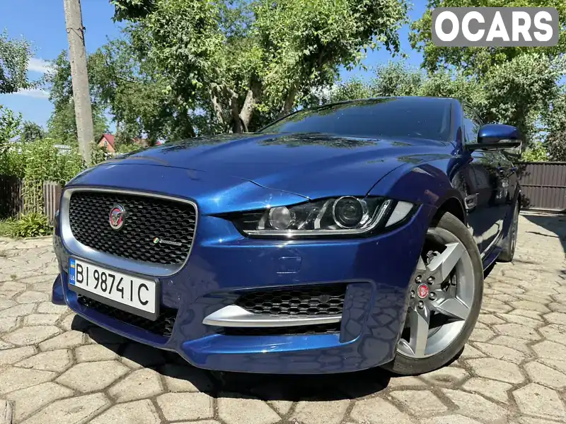 Седан Jaguar XE 2015 2 л. Автомат обл. Полтавська, Полтава - Фото 1/17