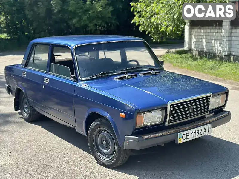 Седан ВАЗ / Lada 2107 2007 1.45 л. Ручная / Механика обл. Черниговская, Чернигов - Фото 1/9