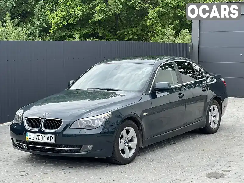 Седан BMW 5 Series 2008 2 л. Автомат обл. Чернівецька, Чернівці - Фото 1/18