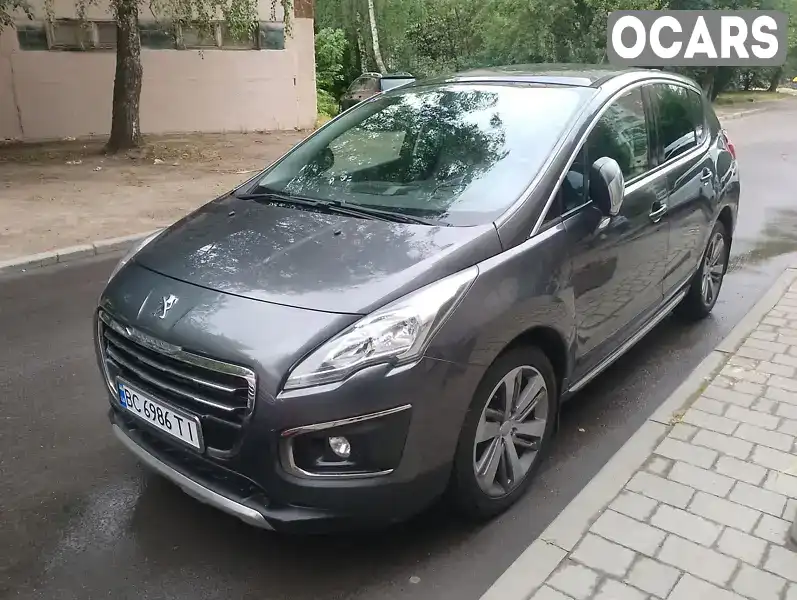 Внедорожник / Кроссовер Peugeot 3008 2014 1.56 л. Ручная / Механика обл. Львовская, Львов - Фото 1/11