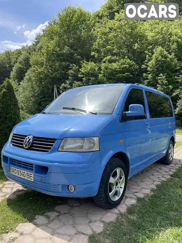 Мінівен Volkswagen Transporter 2005 1.9 л. Ручна / Механіка обл. Закарпатська, Тячів - Фото 1/12