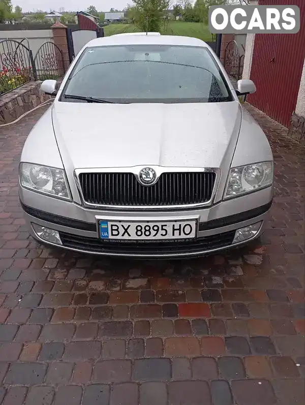 Лифтбек Skoda Octavia 2006 1.6 л. Ручная / Механика обл. Хмельницкая, Волочиск - Фото 1/14