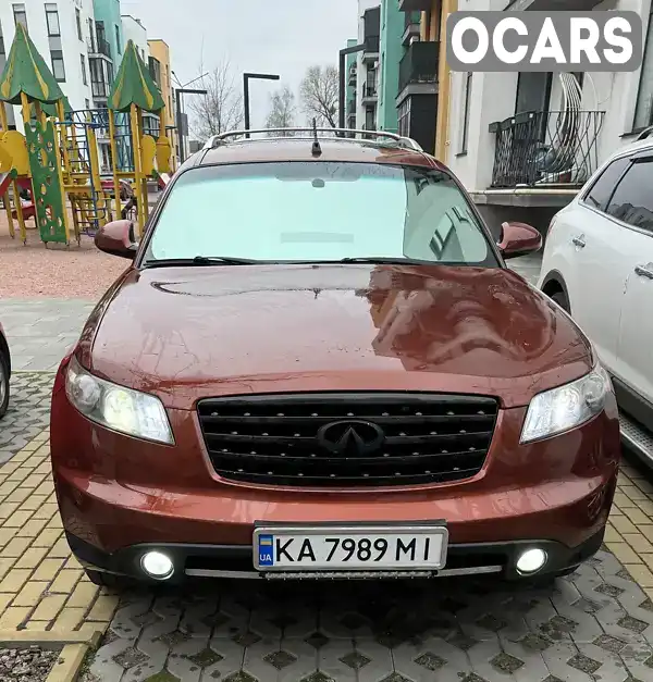 Внедорожник / Кроссовер Infiniti FX 35 2007 3.5 л. Автомат обл. Киевская, Вышневое - Фото 1/5