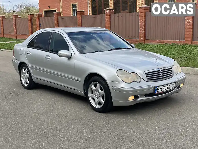 Седан Mercedes-Benz C-Class 2002 1.8 л. Автомат обл. Сумська, Суми - Фото 1/17