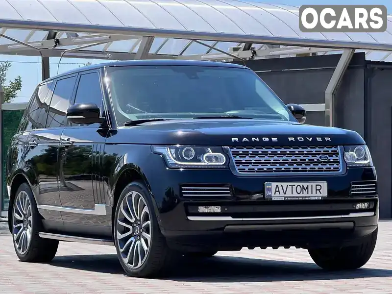 Внедорожник / Кроссовер Land Rover Range Rover 2013 4.4 л. Автомат обл. Запорожская, Запорожье - Фото 1/21