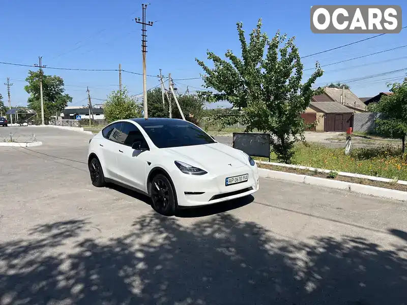 Внедорожник / Кроссовер Tesla Model Y 2021 null_content л. обл. Запорожская, Запорожье - Фото 1/17