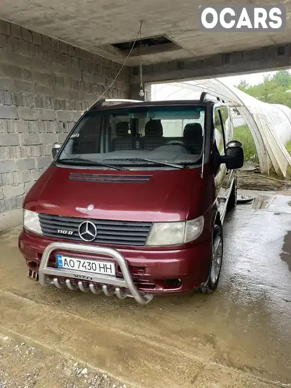 Минивэн Mercedes-Benz Vito 1999 2.3 л. Ручная / Механика обл. Закарпатская, Виноградов - Фото 1/21