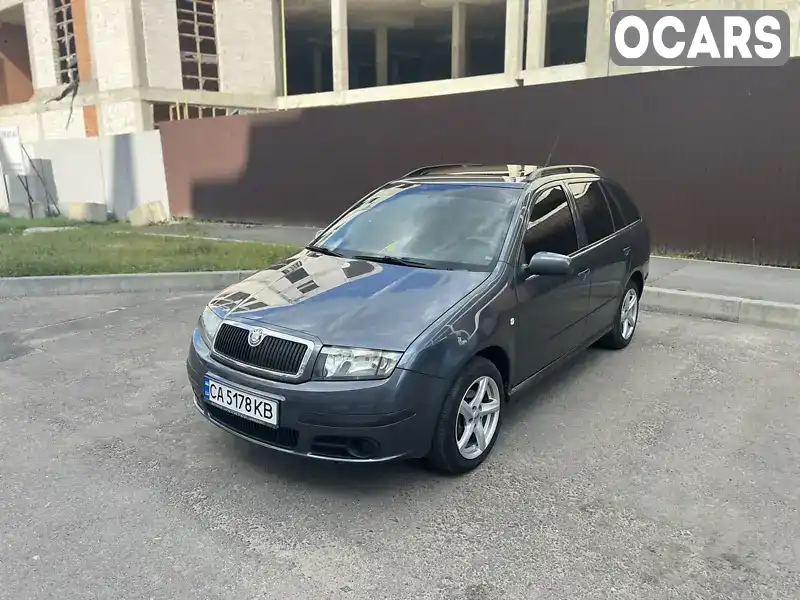 Универсал Skoda Fabia 2006 1.39 л. Ручная / Механика обл. Черкасская, Умань - Фото 1/21