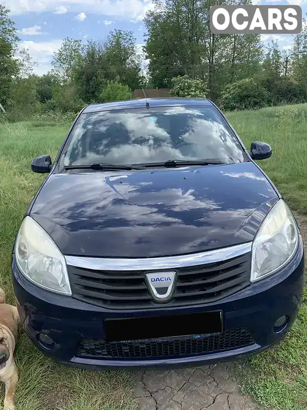 Хэтчбек Dacia Sandero 2010 1.6 л. Ручная / Механика обл. Кировоградская, Гайворон - Фото 1/19