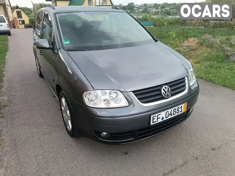 Минивэн Volkswagen Touran 2006 1.39 л. Ручная / Механика обл. Винницкая, Немиров - Фото 1/21