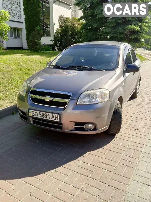 Седан Chevrolet Aveo 2007 1.4 л. Ручна / Механіка обл. Тернопільська, Тернопіль - Фото 1/7