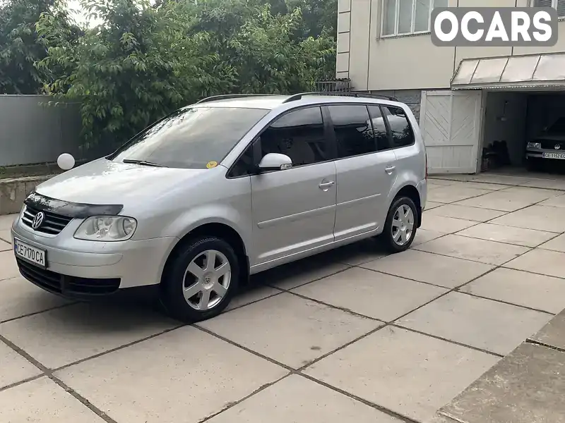 Минивэн Volkswagen Touran 2004 1.9 л. Автомат обл. Черновицкая, Хотин - Фото 1/21