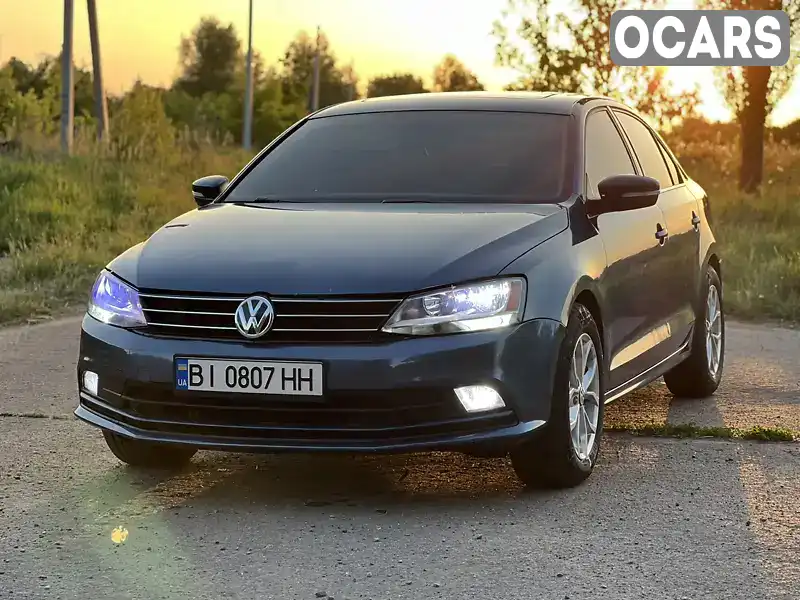 Седан Volkswagen Jetta 2016 1.8 л. Автомат обл. Полтавська, Полтава - Фото 1/21