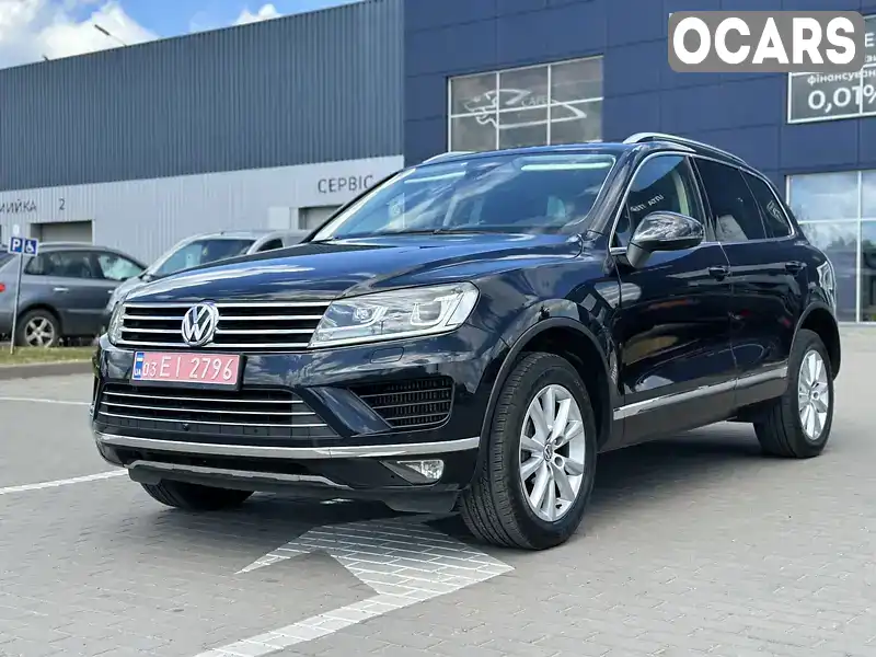 Позашляховик / Кросовер Volkswagen Touareg 2016 3 л. Автомат обл. Львівська, Львів - Фото 1/21