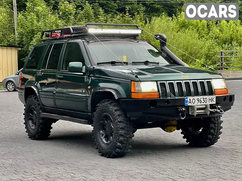 Позашляховик / Кросовер Jeep Grand Cherokee 1998 5.22 л. Автомат обл. Закарпатська, Міжгір'я - Фото 1/21