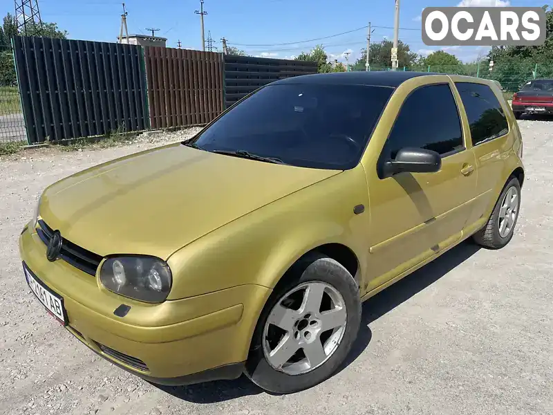 Хетчбек Volkswagen Golf 1998 1.6 л. Ручна / Механіка обл. Дніпропетровська, Новомосковськ - Фото 1/16