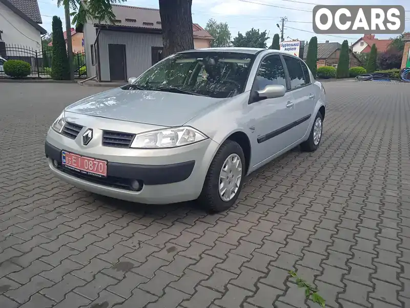 Седан Renault Megane 2004 1.6 л. Ручная / Механика обл. Ровенская, Дубно - Фото 1/21