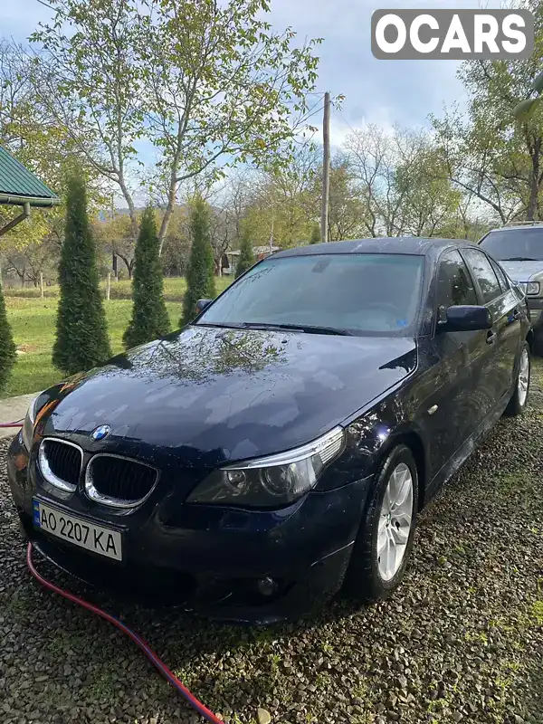 Седан BMW 5 Series 2006 3 л. Автомат обл. Закарпатская, Тячев - Фото 1/14