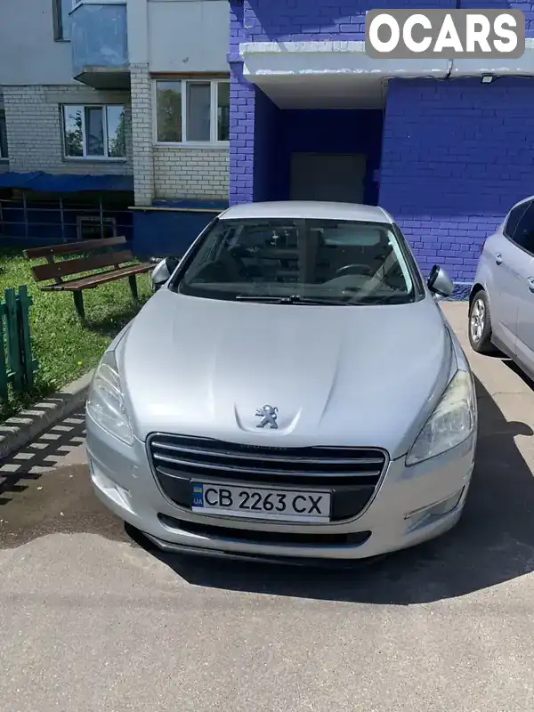 Седан Peugeot 508 2011 2 л. Автомат обл. Черниговская, Чернигов - Фото 1/14