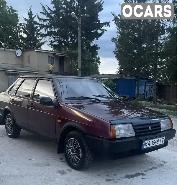 Седан ВАЗ / Lada 21099 2007 1.6 л. Ручная / Механика обл. Винницкая, Шаргород - Фото 1/7