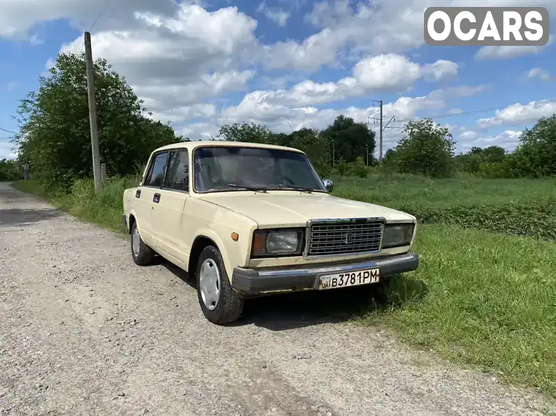 Седан ВАЗ / Lada 2107 1987 1.3 л. Ручная / Механика обл. Черниговская, Нежин - Фото 1/8