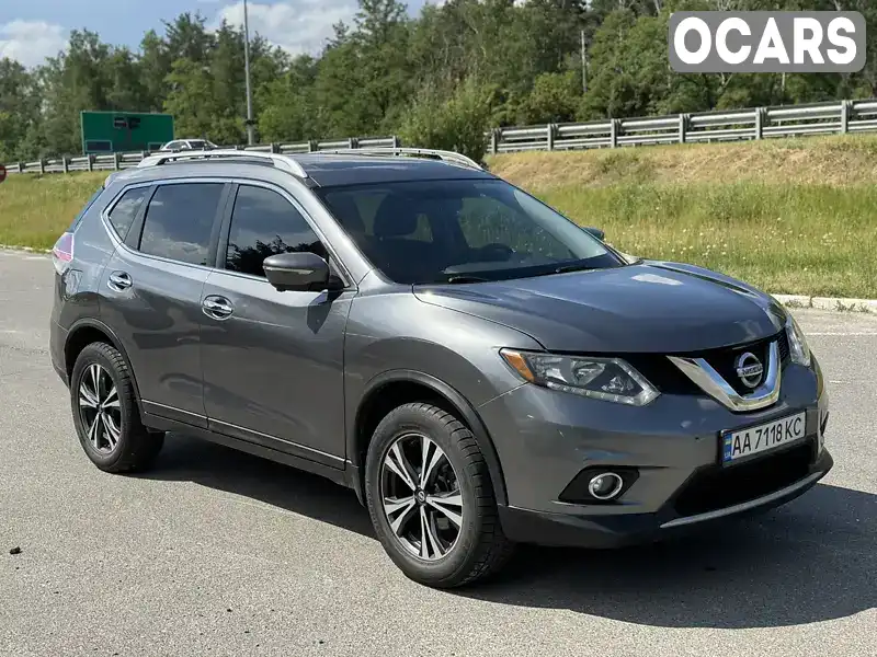 Позашляховик / Кросовер Nissan Rogue 2015 2.49 л. Варіатор обл. Київська, Київ - Фото 1/17