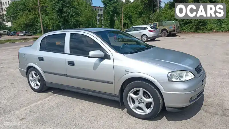 Седан Opel Astra 2002 1.6 л. Ручная / Механика обл. Житомирская, Житомир - Фото 1/16