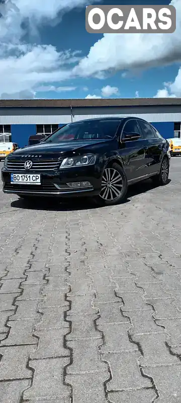 Седан Volkswagen Passat 2013 1.97 л. Ручна / Механіка обл. Тернопільська, Бучач - Фото 1/21