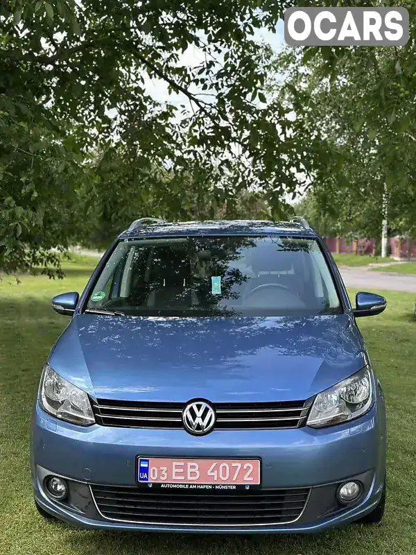 Мінівен Volkswagen Touran 2013 1.6 л. Ручна / Механіка обл. Волинська, Луцьк - Фото 1/21