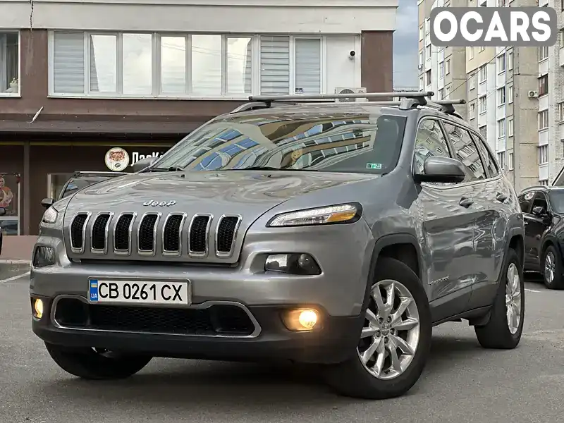 Внедорожник / Кроссовер Jeep Cherokee 2016 2.36 л. Автомат обл. Черниговская, Чернигов - Фото 1/21