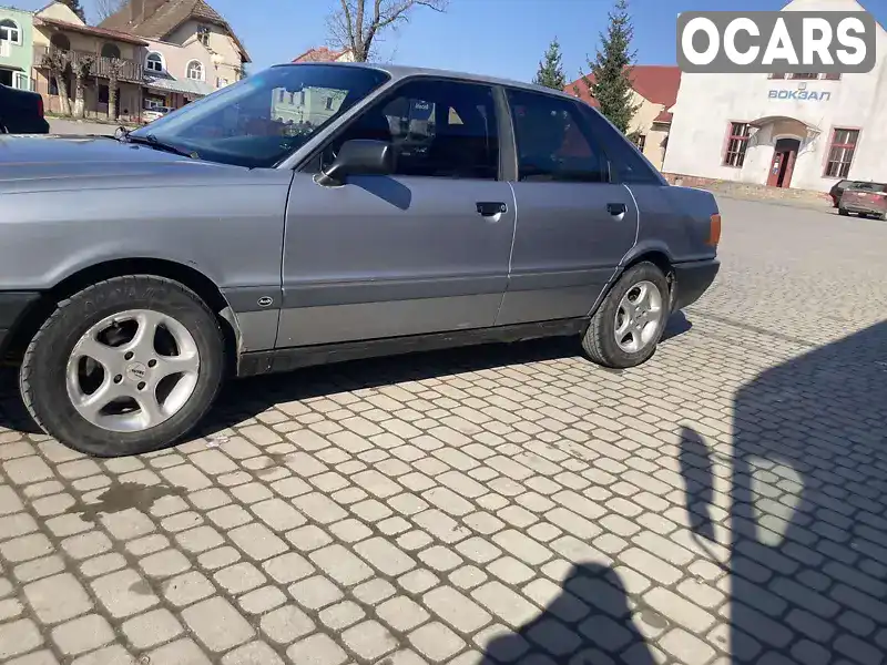 Седан Audi 80 1988 1.8 л. обл. Львівська, Самбір - Фото 1/11