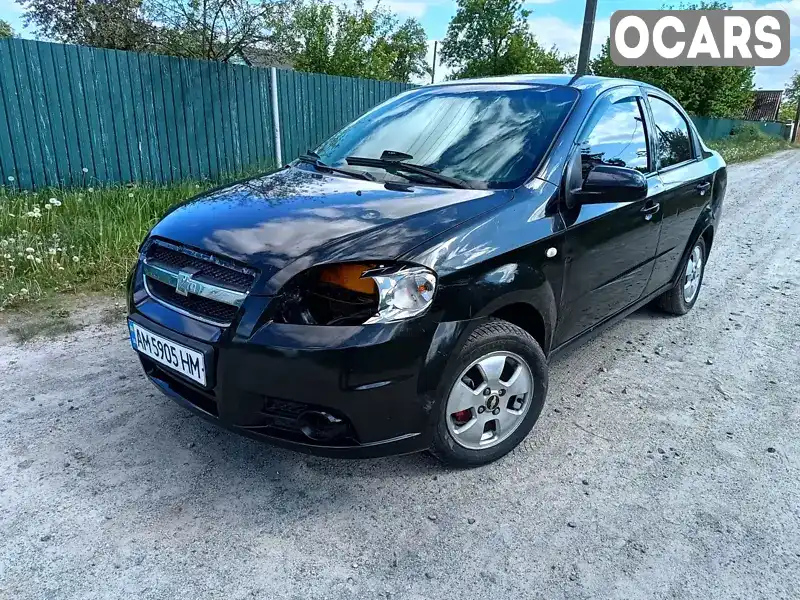 Седан Chevrolet Aveo 2007 1.5 л. Ручна / Механіка обл. Житомирська, Ємільчине - Фото 1/21