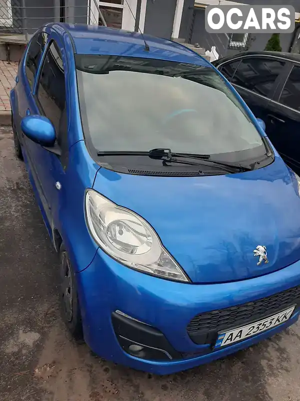 Хетчбек Peugeot 107 2012 null_content л. Автомат обл. Київська, Київ - Фото 1/6