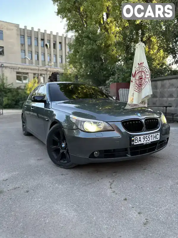 Седан BMW 5 Series 2004 2.98 л. Автомат обл. Кировоградская, Кропивницкий (Кировоград) - Фото 1/12