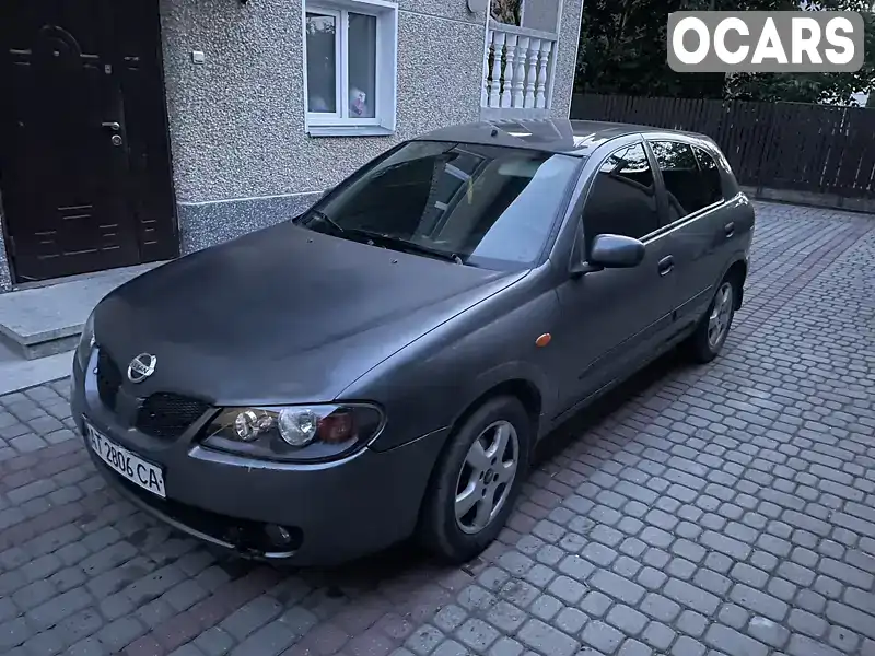 Хетчбек Nissan Almera 2003 1.5 л. Ручна / Механіка обл. Івано-Франківська, Івано-Франківськ - Фото 1/11