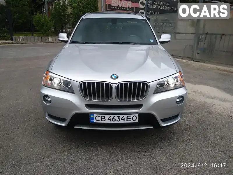 Внедорожник / Кроссовер BMW X3 2012 2 л. Типтроник обл. Черниговская, Чернигов - Фото 1/21