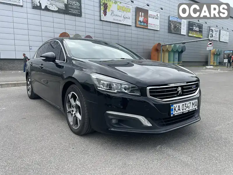 Седан Peugeot 508 2015 2 л. Автомат обл. Київська, Київ - Фото 1/21